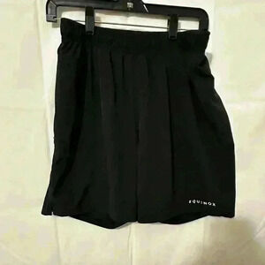 Equinox Men's Athletic Shorts‎ Size Large Black Gym Training Running Activewear